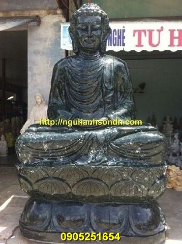 Tượng Phật Thích Ca bằng đá ấn độ nguyên khối