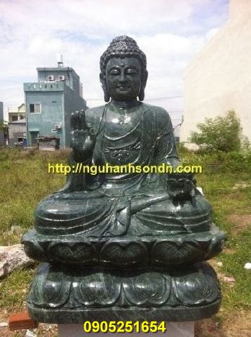 Tượng Phật Thích Ca đá xanh ấn độ